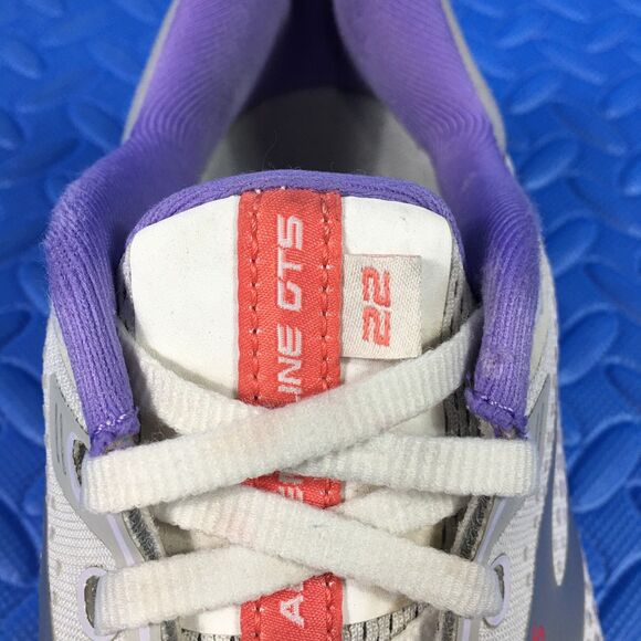 Brooks Adrenaline GTS 22 Womens Running Shoes White Athletic Sneaker Size 10B - Picture 10 of 11